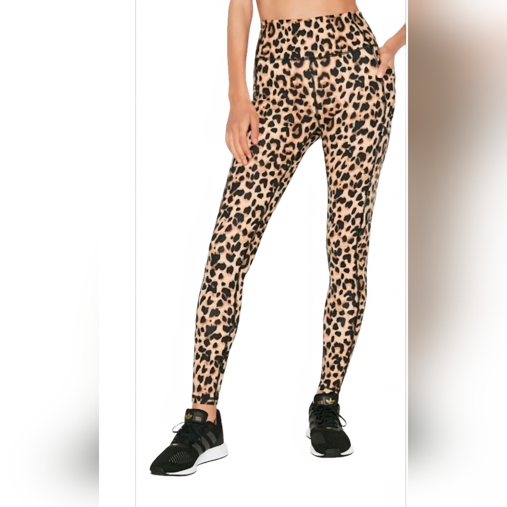 Victoria's Secret Black and Gray Leggings